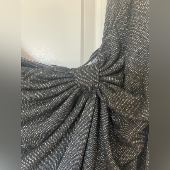 Anthropologie Current Air Bow-Tie One-Shoulder Top - Picture 7 of 7